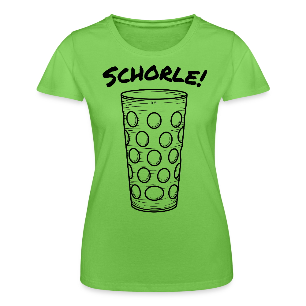 Frauen-T-Shirt von Fruit of the Loom - Hellgrün