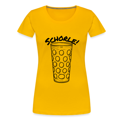 Schorle! - Sonnengelb