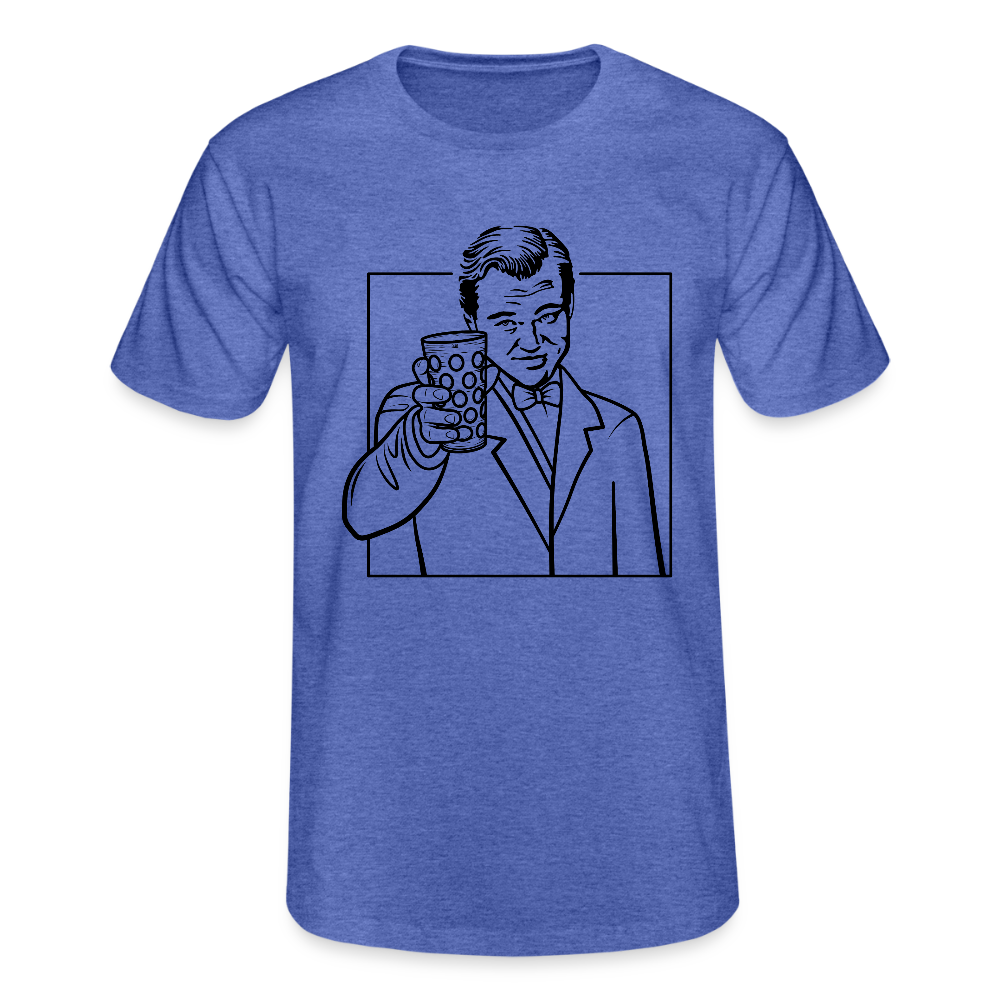 Great Gatsby, Dubbeglas - Blau meliert