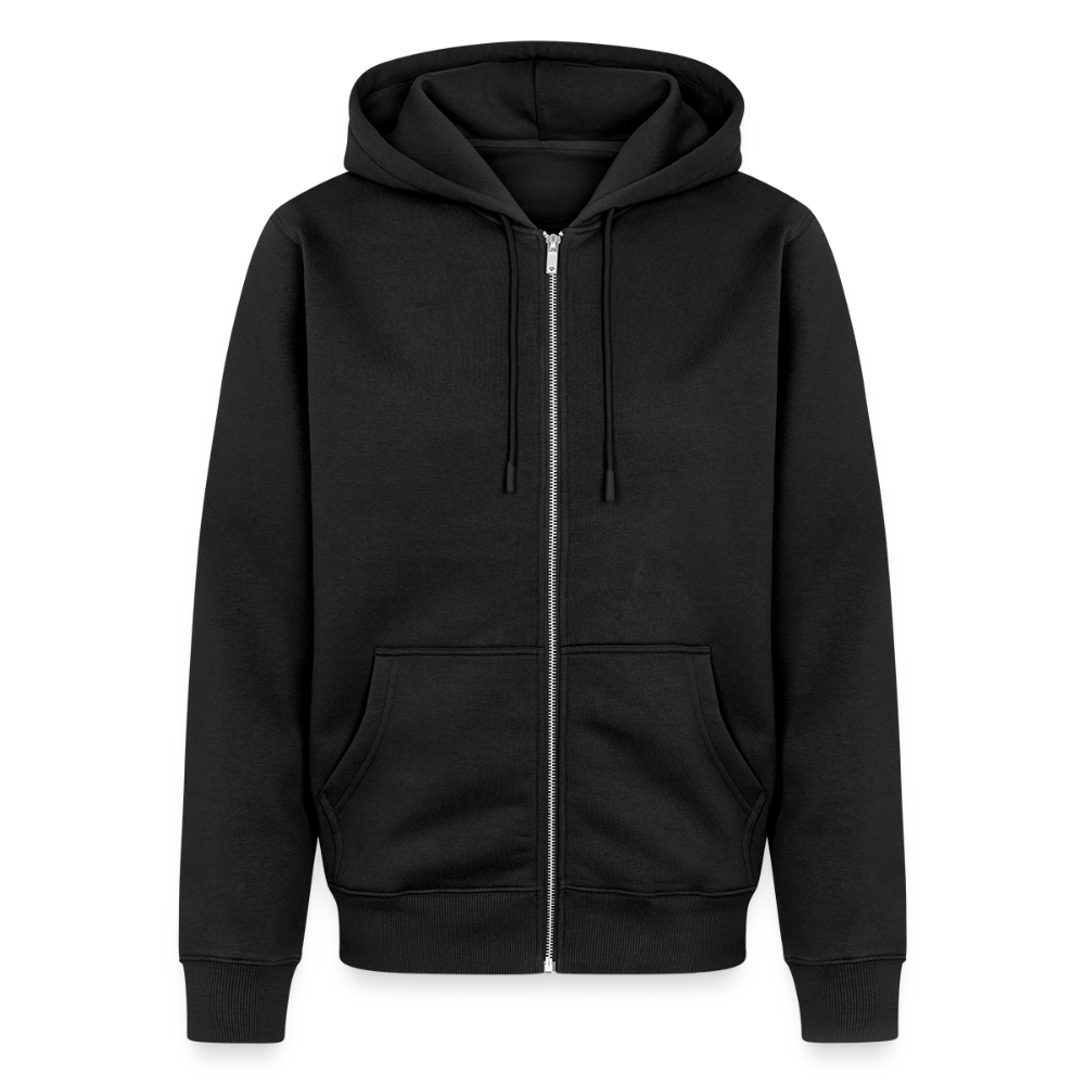 Dubbeglas Zip-Hoodie - Schwarz