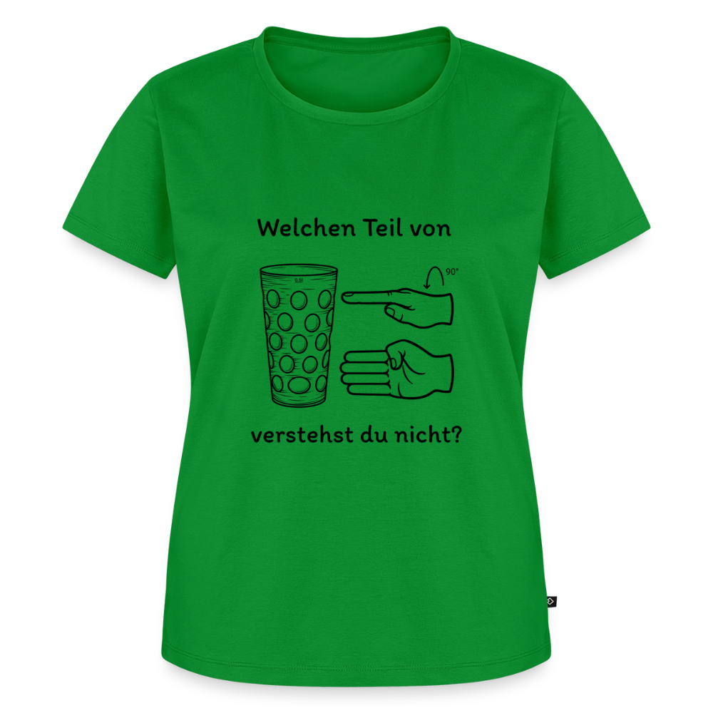 Richtige Schorle, Dubbeglas (woman) - Grün