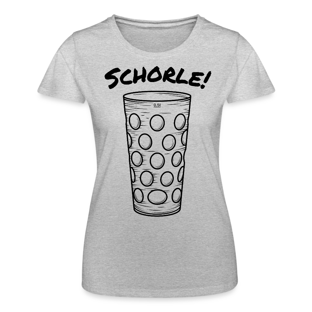 Frauen-T-Shirt von Fruit of the Loom - Grau meliert
