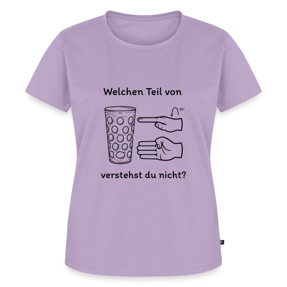 Richtige Schorle, Dubbeglas (woman) - Lavendel