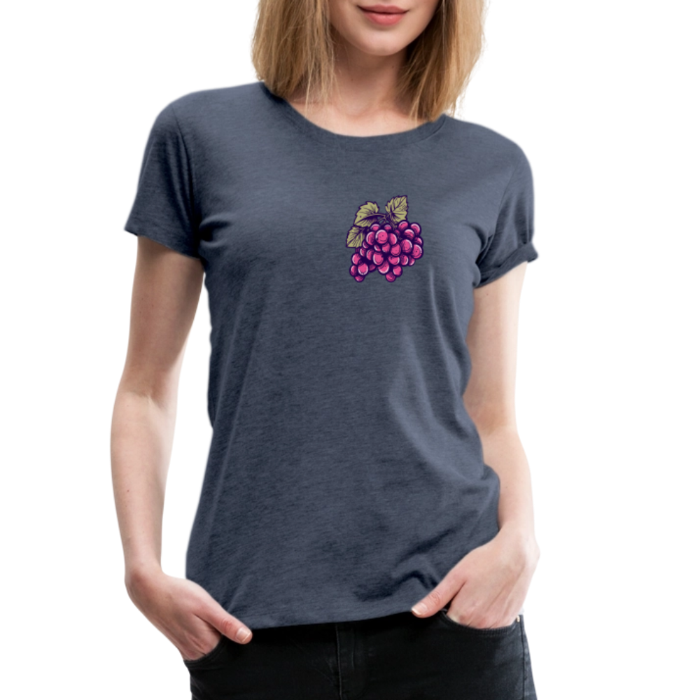 GrapeShirt (Woman) - Blau meliert