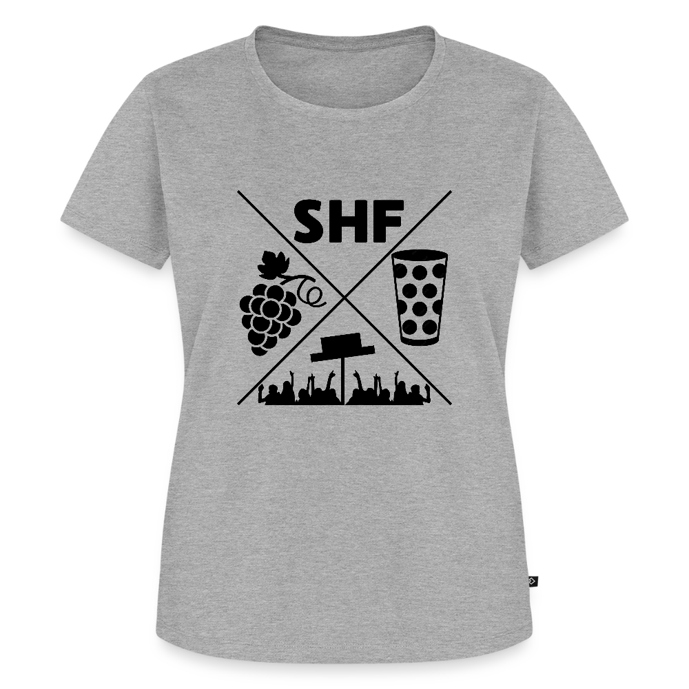 Strohhutfest (Woman) - Grau meliert