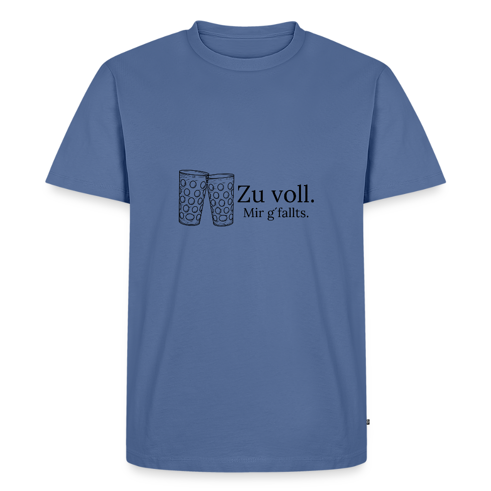 Zum Wohl? - Taubenblau