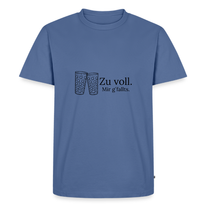 Zum Wohl? - Taubenblau