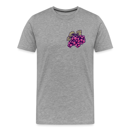 GrapeShirt - Grau meliert