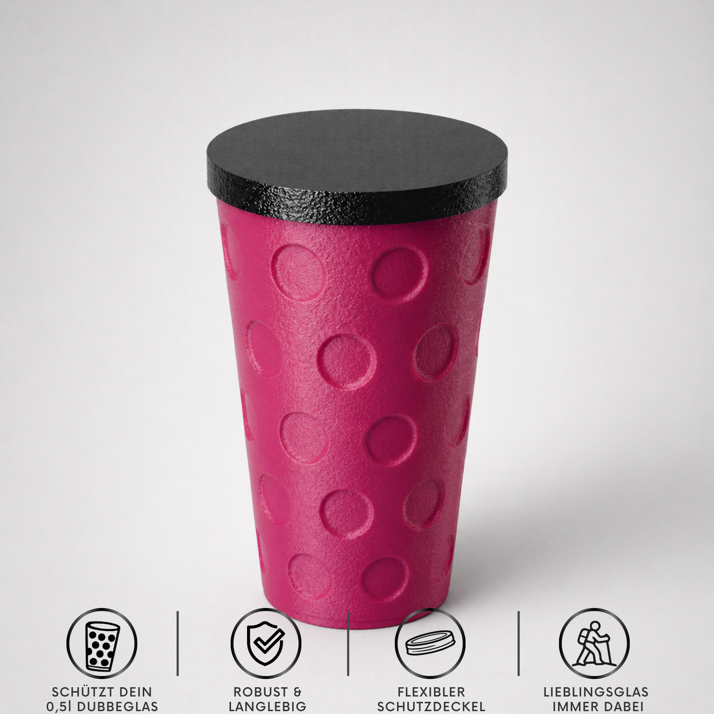 Dubbeglas Transportbox