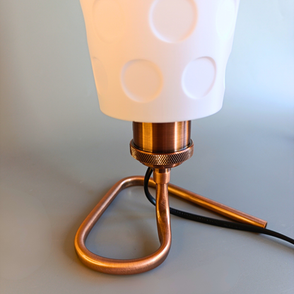 Dubbeglas Lampe