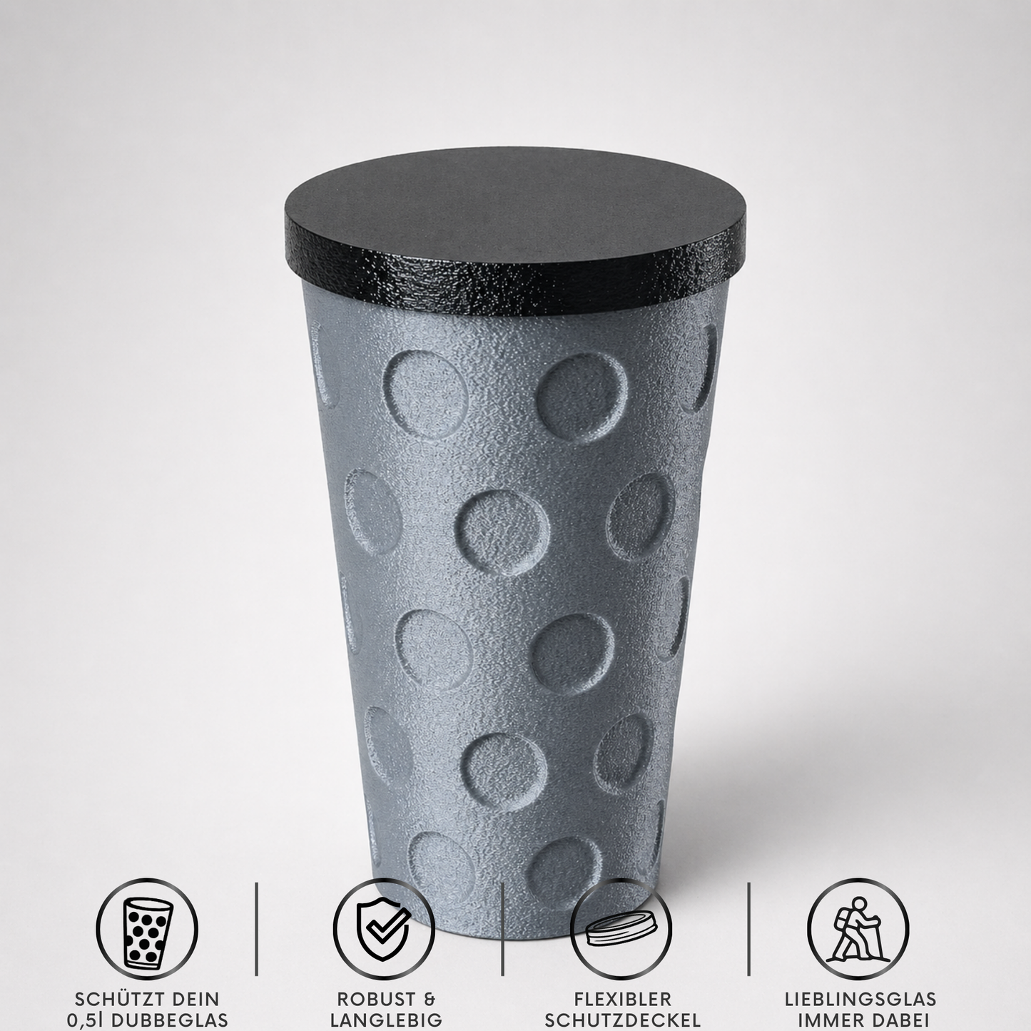 Dubbeglas Transportbox