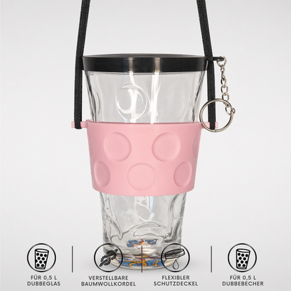 Dubbeglas Halter