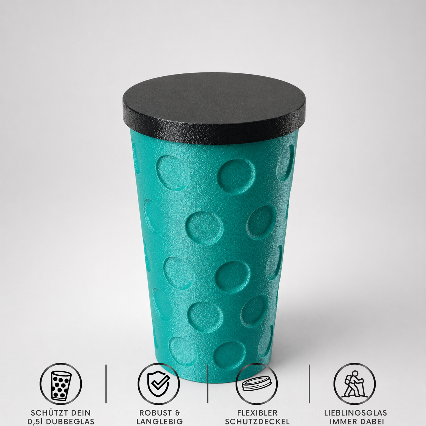 Dubbeglas Transportbox