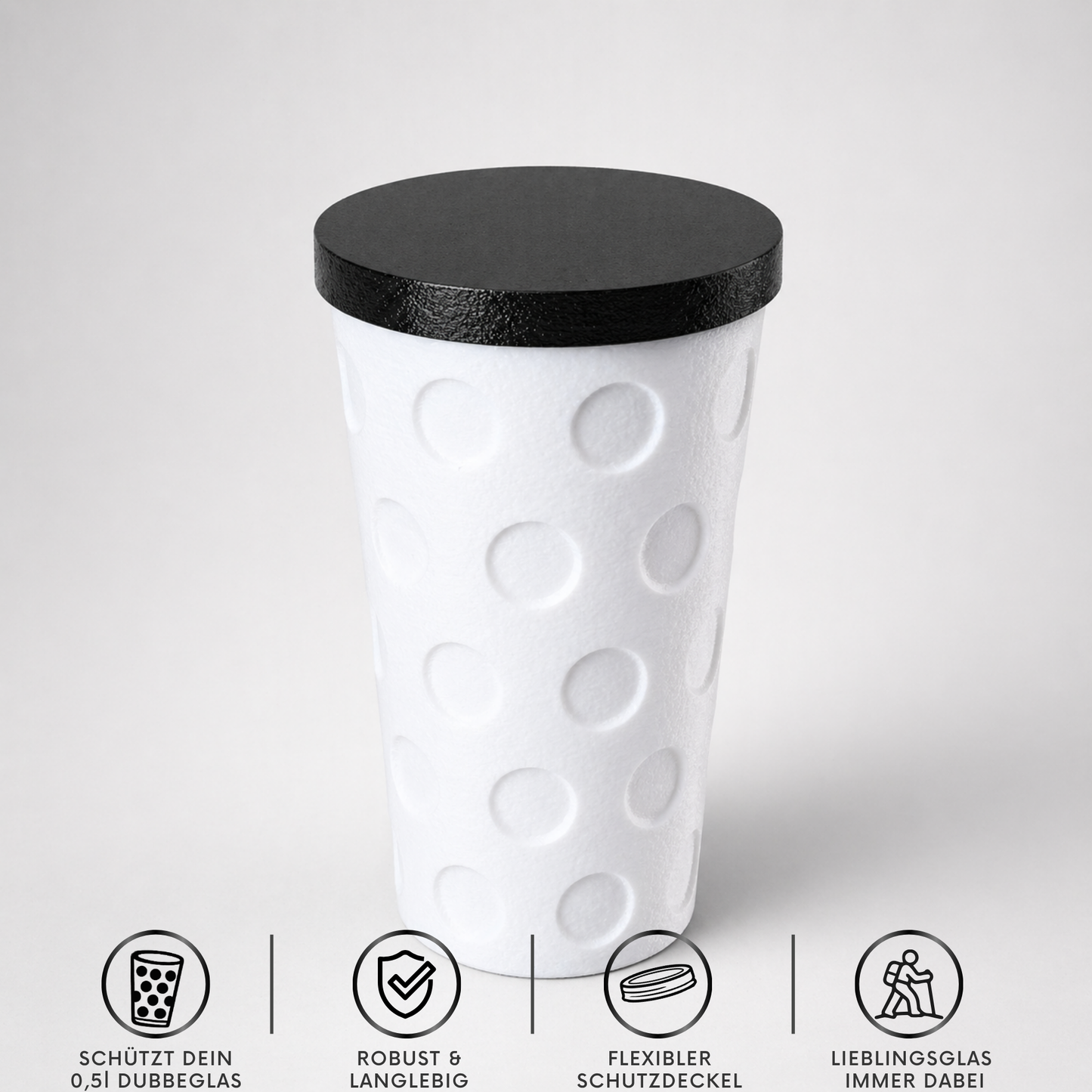 Dubbeglas Transportbox