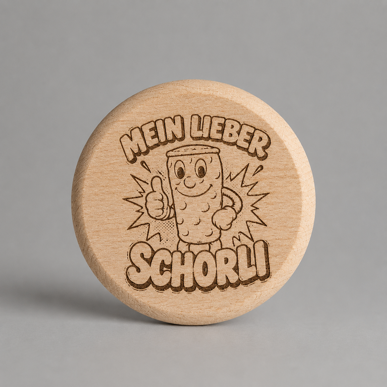 Holzdeckel für Dubbeglas & Trinkgläser