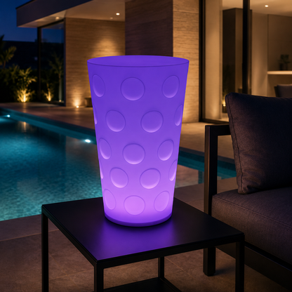 Dubbeglas XXL RGB Lampe – USB und Solar