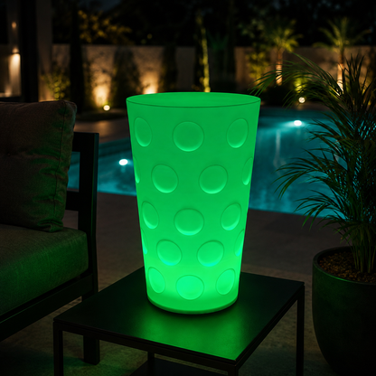 Dubbeglas XXL RGB Lampe – USB und Solar