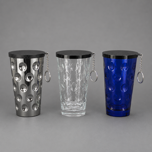 Dubbeglas Deckel mit Schlüsselring | für Dubbeglas, Dubbebecher & Grahl