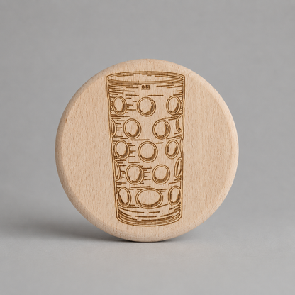 Holzdeckel für Dubbeglas & Trinkgläser