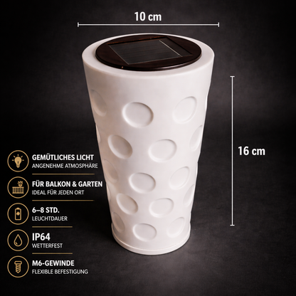 Dubbeglas Solarlampe