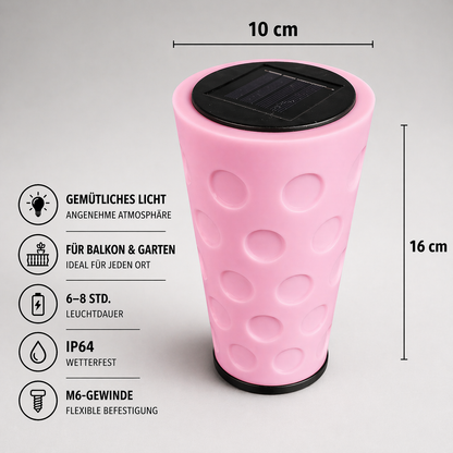 Dubbeglas Solarlampe
