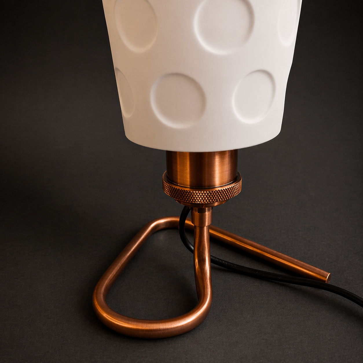 Dubbeglas Lampe