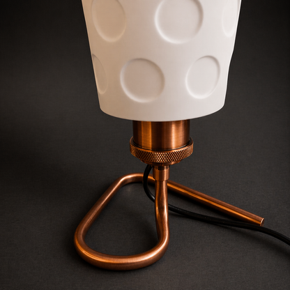 Dubbeglas Lampe