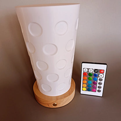 Dubbeglas Lampe