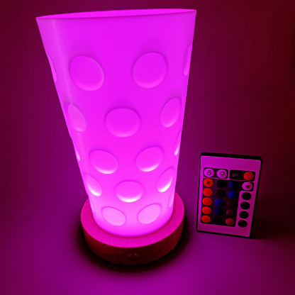 Dubbeglas Lampe