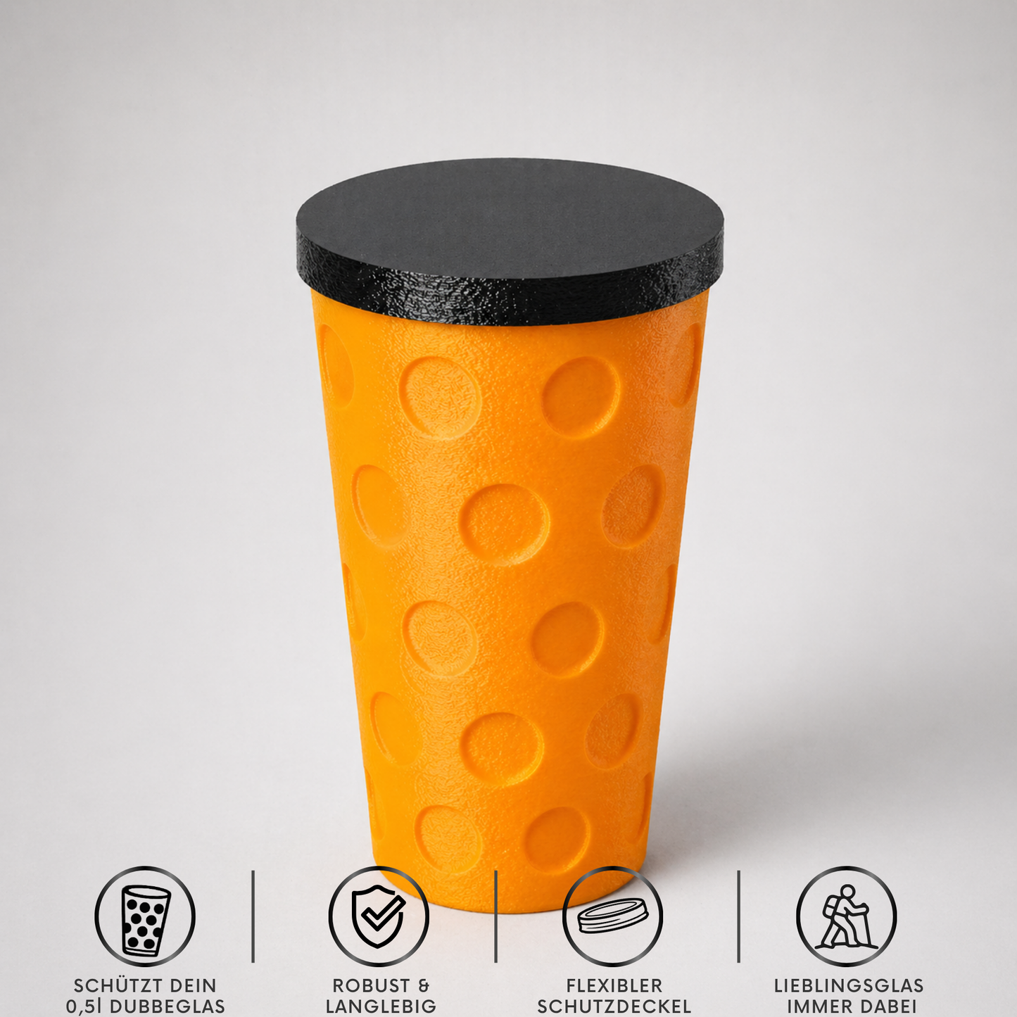 Dubbeglas Transportbox