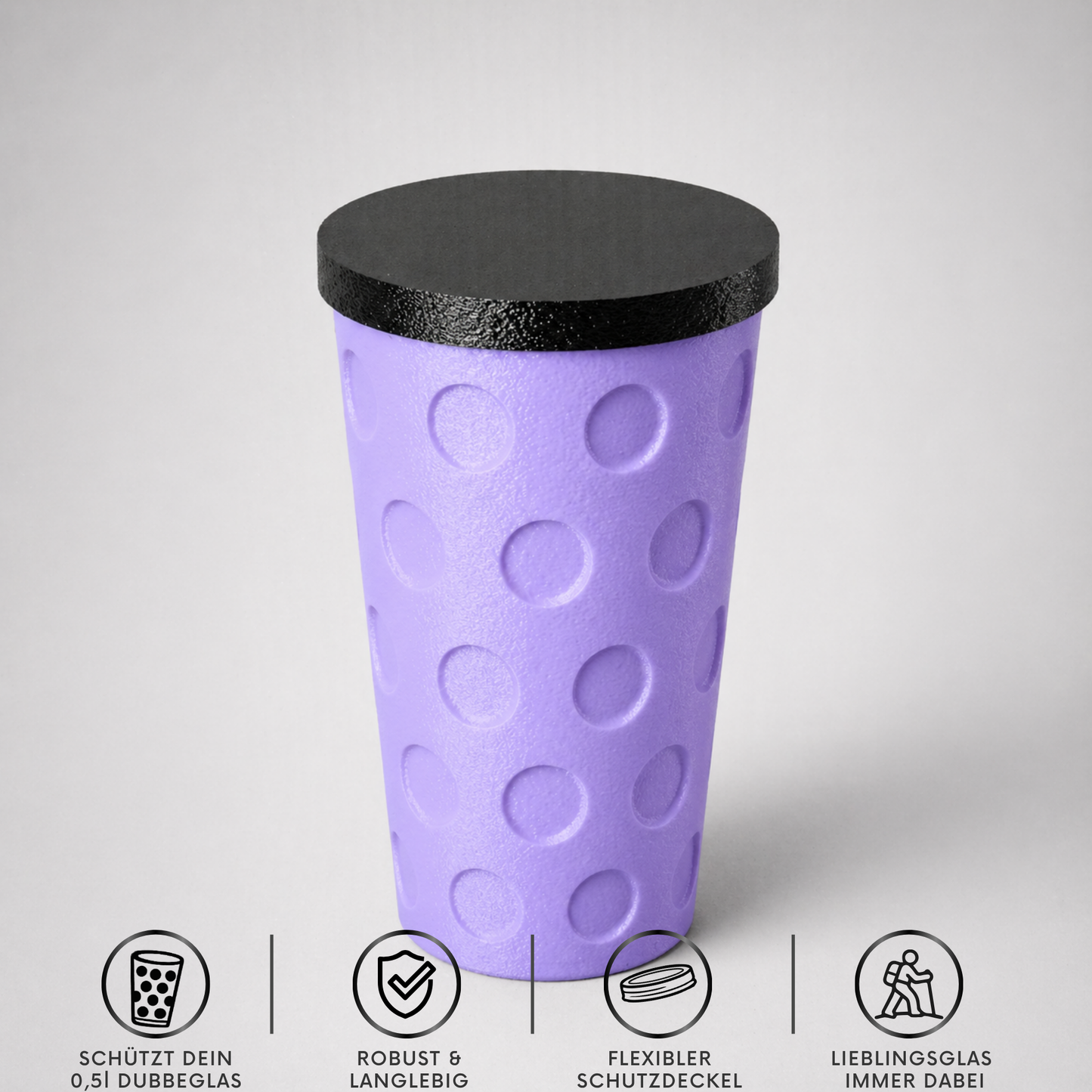 Dubbeglas Transportbox