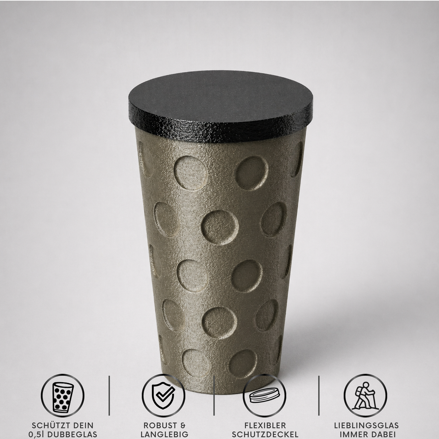 Dubbeglas Transportbox