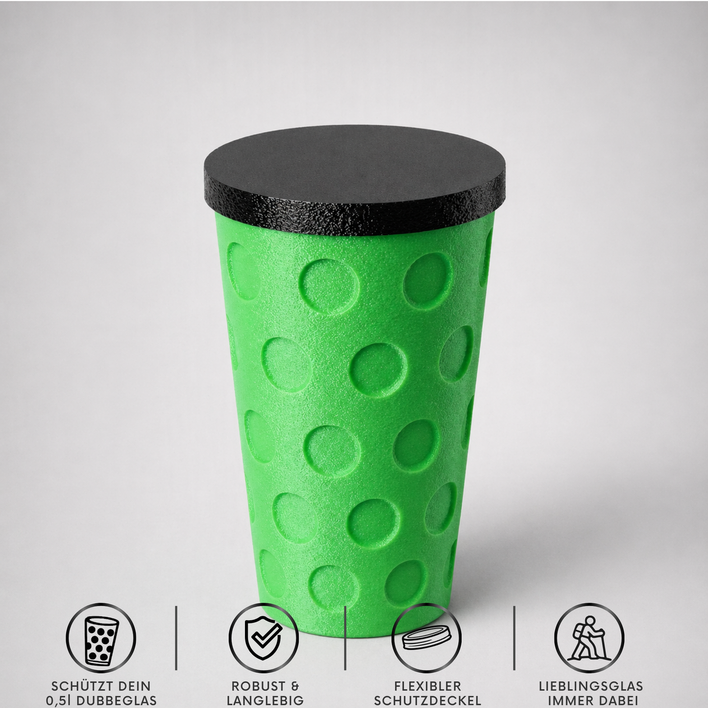 Dubbeglas Transportbox