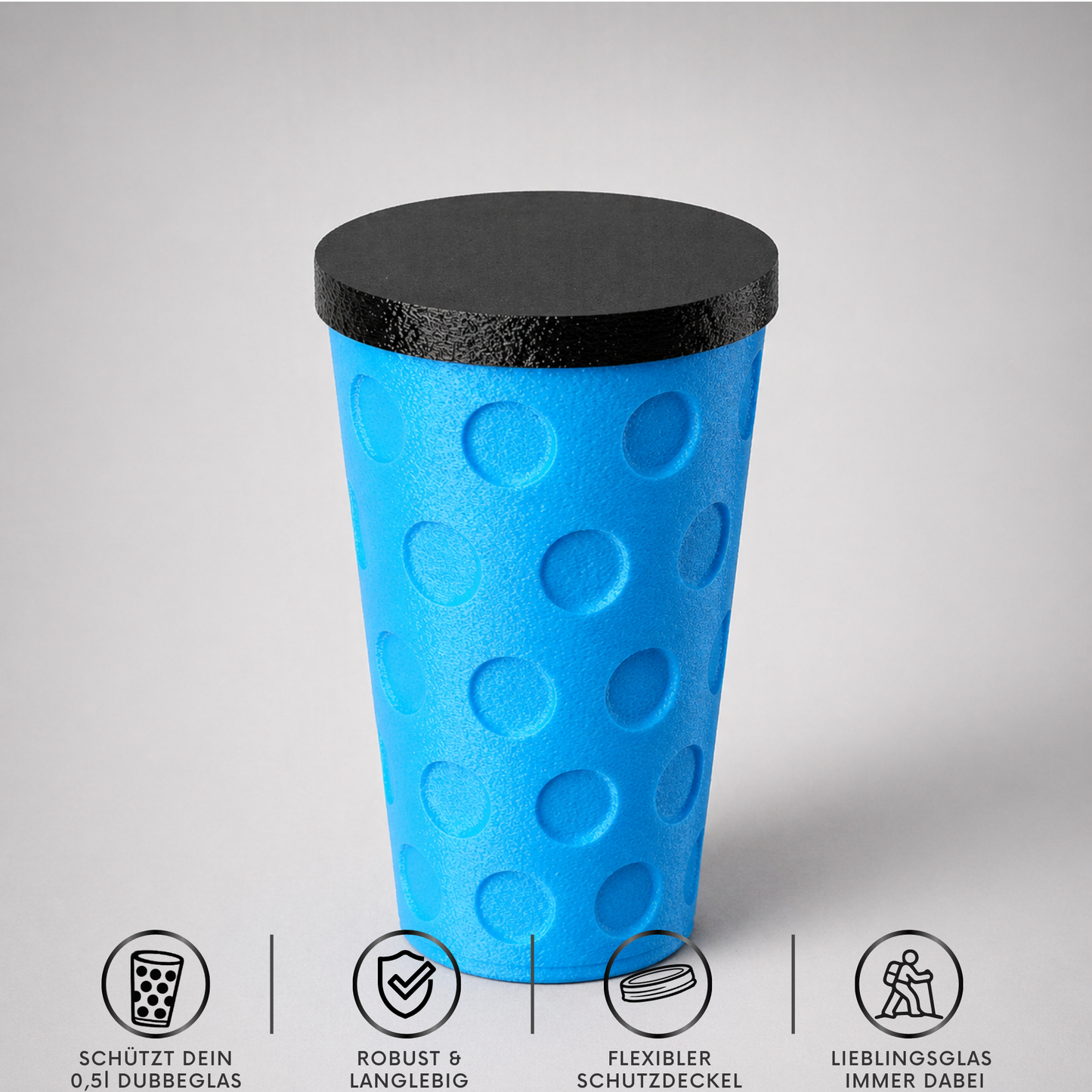 Dubbeglas Transportbox