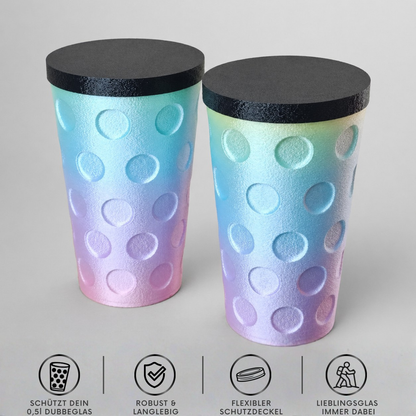 Dubbeglas Transportbox
