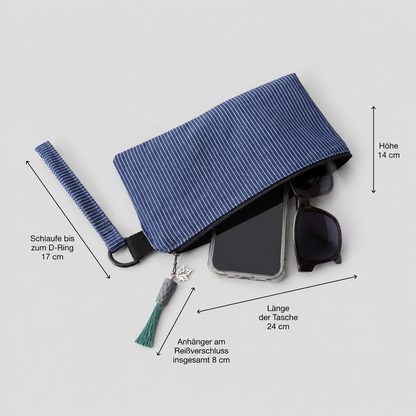 Maße der Pfälzer Clutch 