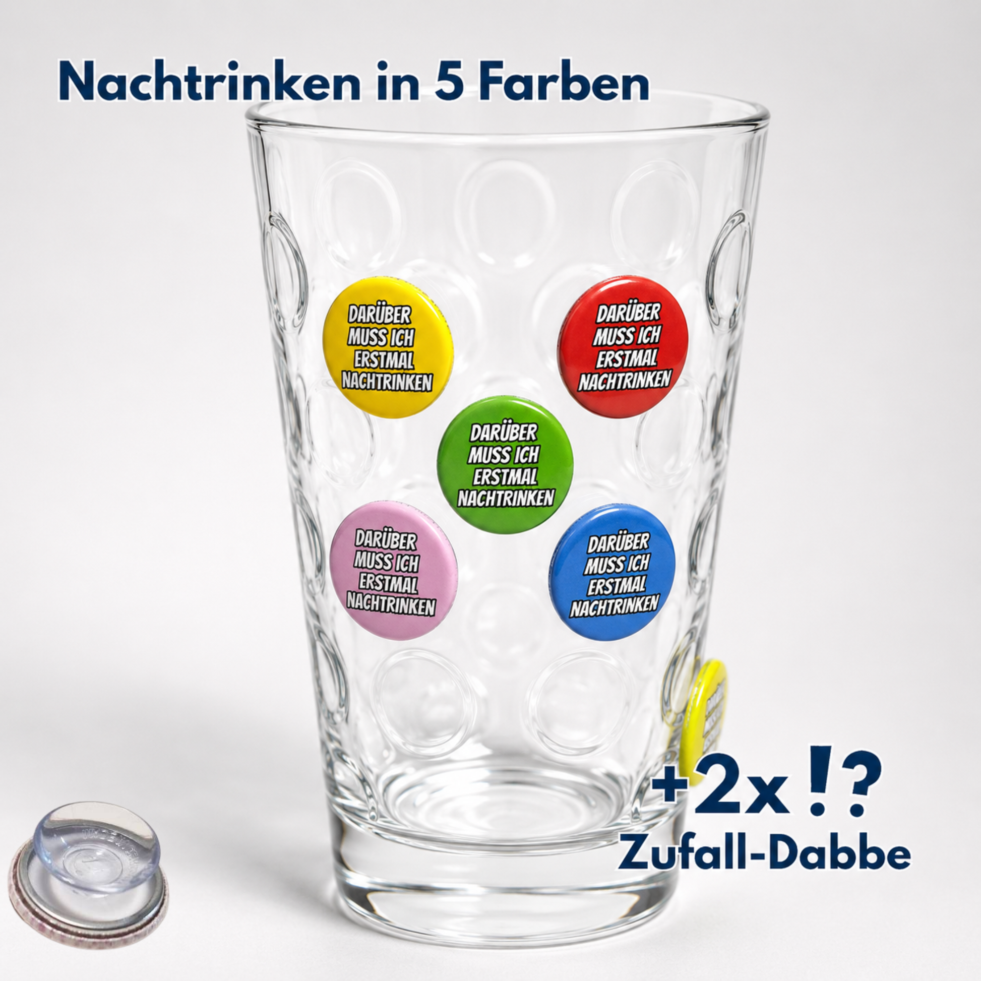 Dubbe Dabbe Zubehör für Weinfest, Hochzeit und Geburtstag