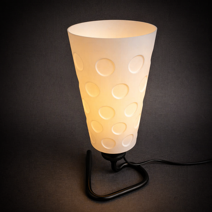 Gemütliche Dubbeglas Lampe im Pfälzer Weinfest Stil