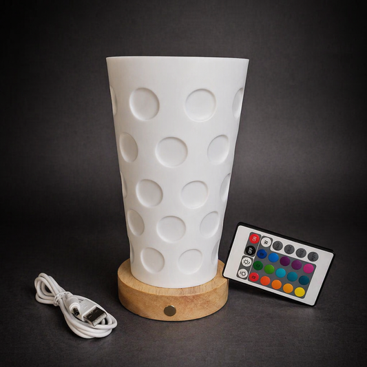 Dubbeglas RGB Lampe in 16 Farben als Pfälzer Deko