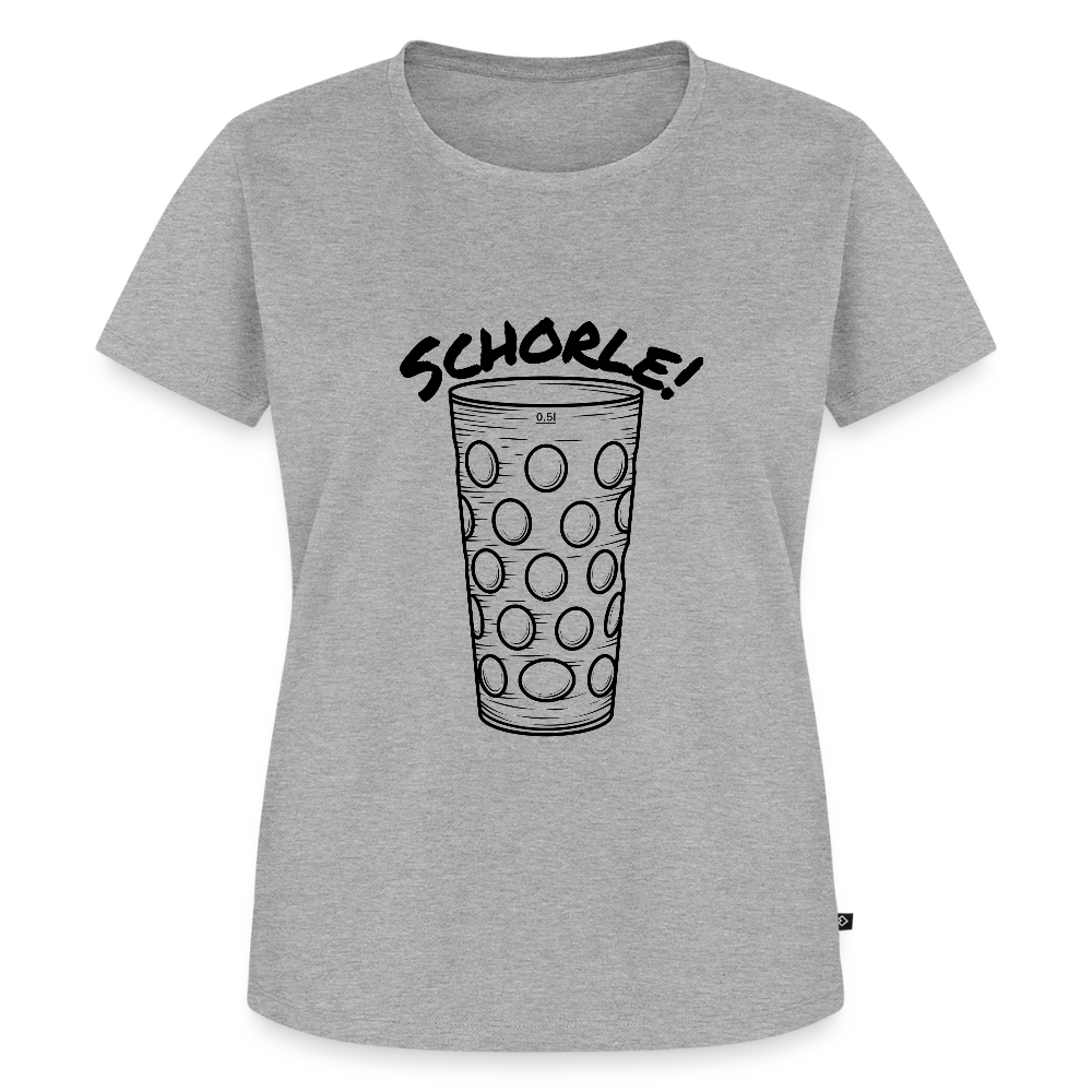 Damen T-Shirt für Schorlefans mit Dubbeglas Motiv
