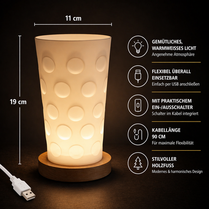 Pfälzer Dubbeglas Lampe als Geschenk für Schorle Fans