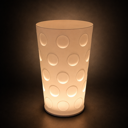 Dubbeglas XXL RGB Lampe mit warmweißer Beleuchtung