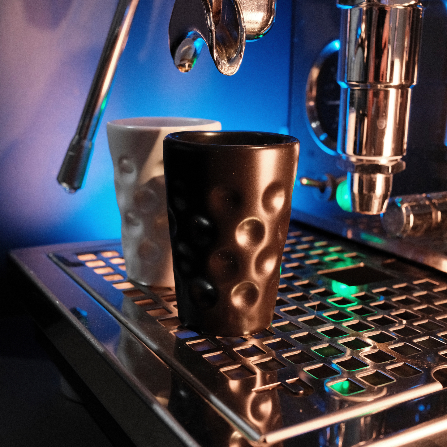 Espresso Tassen mit Dubbe Design aus Pfälzer Keramik