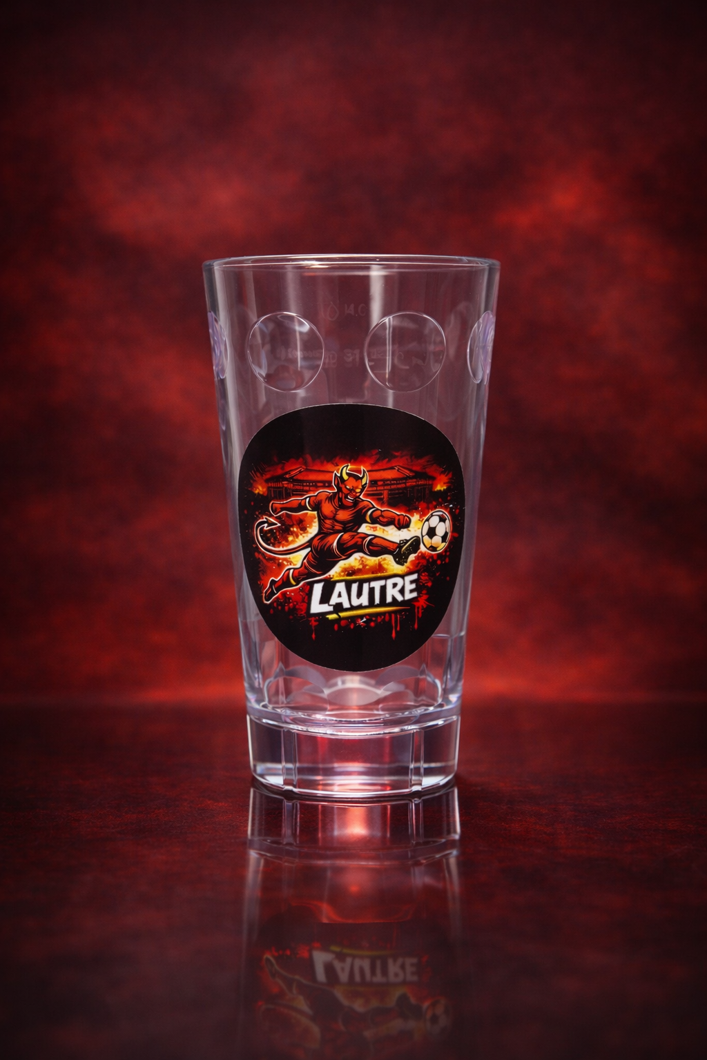 Lautre Dubbeglas-Becher