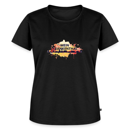 Damen T-Shirt mit Frankenthal Skyline und Stadtmotiven