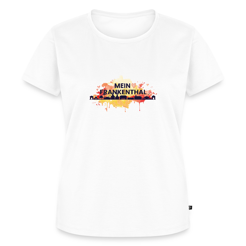 Damen Shirt mit Frankenthal Schriftzug und bunter Skyline