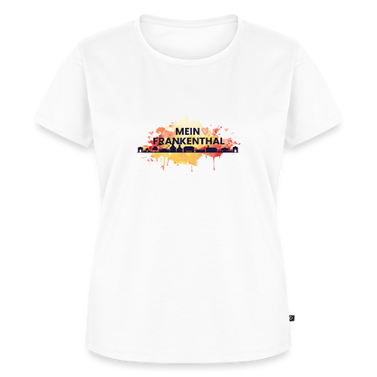Damen Shirt mit Frankenthal Schriftzug und bunter Skyline