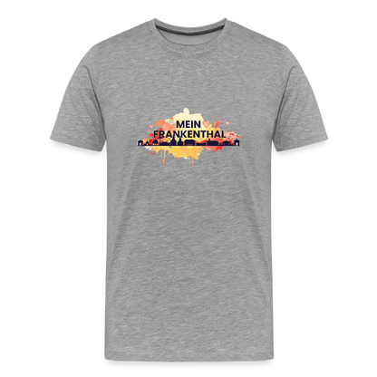 Herren Shirt mit Frankenthal Schriftzug und bunter Skyline