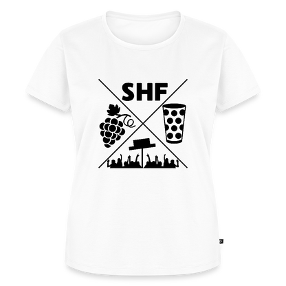 Damen T-Shirt mit Motiv zum Strohhutfest in Frankenthal