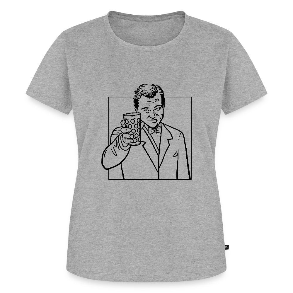 Damen T-Shirt mit stilvollem Schorle Motiv im Gatsby Stil